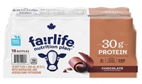 18-Pk Fairlife Chocolate Protein Shake, 340ml
