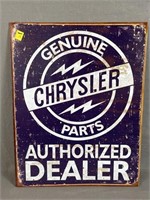 Chrysler Parts Sign
