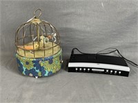 Alarm Clock, Musical Bird Cage