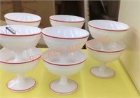 Vintage hazel Atlas sherbet cups