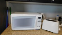 Panasonic Inverter Microwave & B&D Toaster