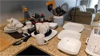 Miscellaneous Kitchen  Wares Plates, Cups, Utensil