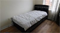 Single Bed Frame with drawers