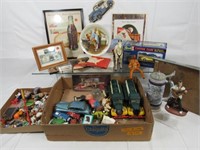 GROUP LOT OF ASSORTED COLLECTIBLES & MORE: