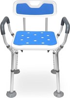 $86 - Shower Chair with Arms Heavy Duty Bath Chair