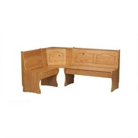 Chelsea Light Brown Wood Dining Bench