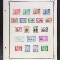 Ghana Stamps Mint NH mounted on pages generally fr