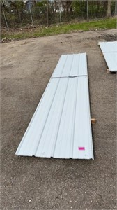 White Steel Roofing - 20 Panels