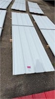 White Steel Roofing 19 Panels@11’8”