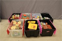 PLASTIC CONTAINERS OF PLAYSKOOL OR F-PRICE: