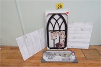 Decor Picture Holder - Wall Art & 2 Craft Boards
