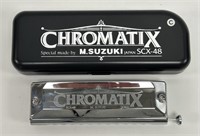 Suzuki SCX-48 Chromatix Series Harmonica C 12