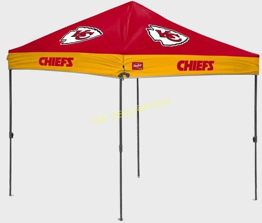 Rawlings KC Chiefs Canopy With Adjustable Awning