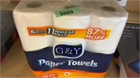 G&Y 6 Rolls paper Towels