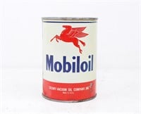 Vintage Mobiloil Pegasus 1 Quart Oil Can