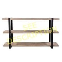 Steatly Console Table Mixed Media 3 shelf, MDF and