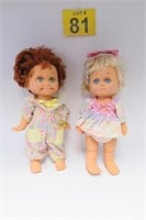 2 Magic Nursery 14" Dolls - 1990's