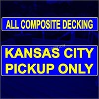 Composite Decking is Kansas City MO Pickup Only