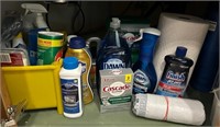 V - MIXED LOT OF CLEANING SUPPLIES (T10)