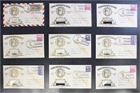 US Stamps 1937-1938 Presidential Cruise Navy Cover