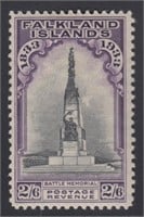 Falkland Islands Stamps #73 Mint HR 2 Shilling 6 p