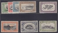 Falkland Islands Stamps #65-72 Mint HR/LH part set