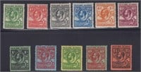Falkland Islands Stamps #54-64 Mint HR/LH complete