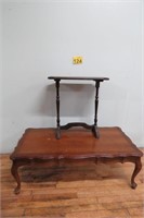 Vtg Side Table & Coffee Table