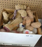 Stuffed toy box lot