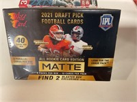 2021 Draft Pick Football Cards new in box
