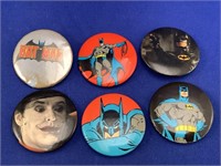 Batman Pinback Buttons
