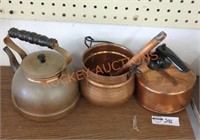 Vintage brass kitchenware