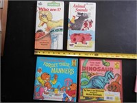 4 Books For Kid Sesame Street