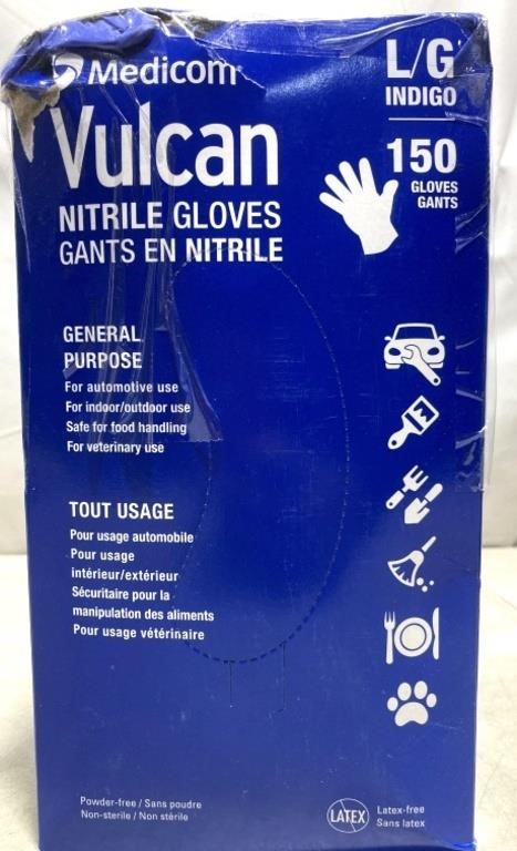 Medicom Nitrile Gloves Size L