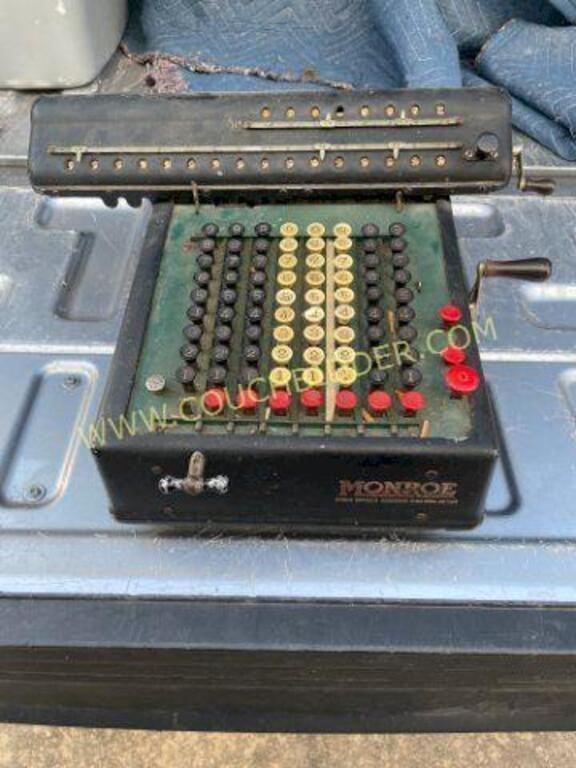 Antique Monroe adding calculator