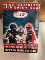 Sage 2022 Low series Football Cards