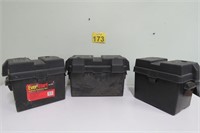 3 Battery Boxes - Marine or RV