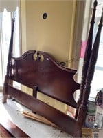 Four poster King size bed with rails and boards