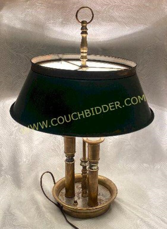 Antique Bouillotte Lamp