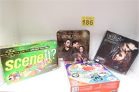 Game Lot w/ 2 Twilight Games & More