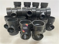 3" x 1 1/2" ABS "T" (25)
