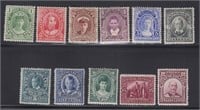 Newfoundland Stamps #104-114 Mint HR Royal Family