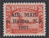Newfoundland EFO Stamps #C3b Mint LH  1921 Halifax