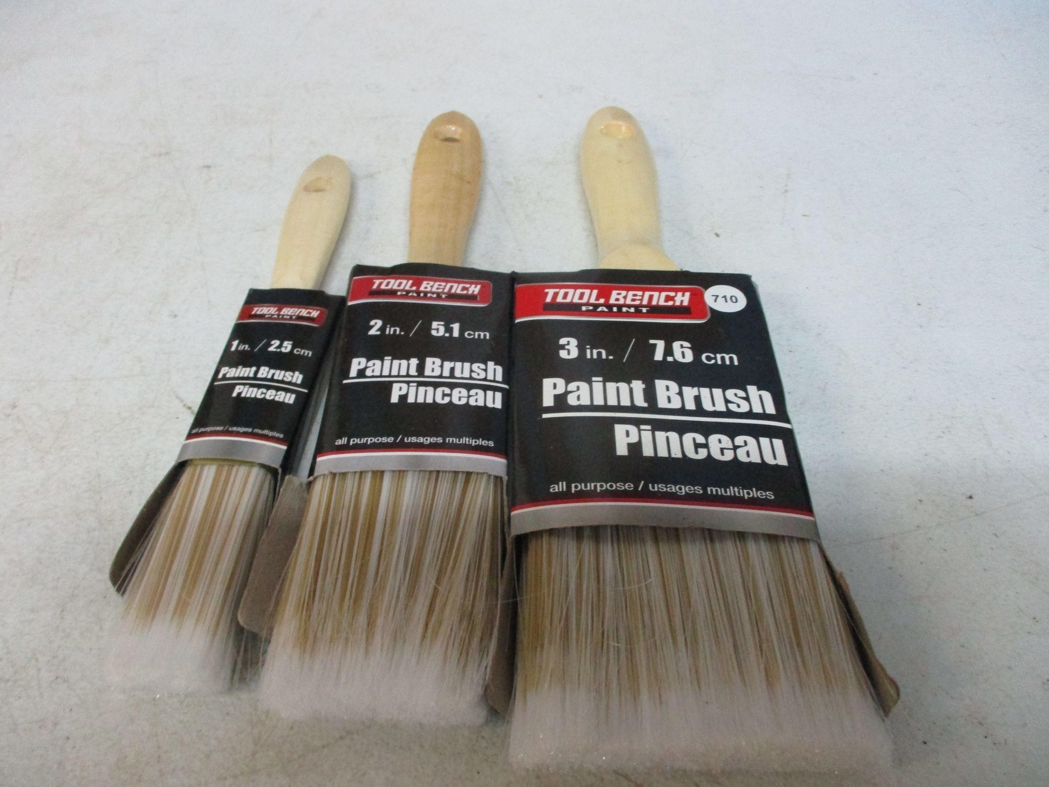 3 NEW Paint Brushes