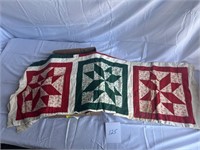 Quilt Patches and Quilt Top