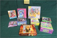 Lot Of Kids Puzzles