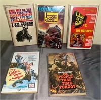 Lot of 5 Books I am Legend Land of the Giants