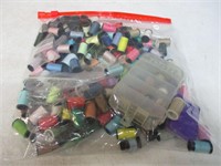 Bag full of Sewing Threads & More