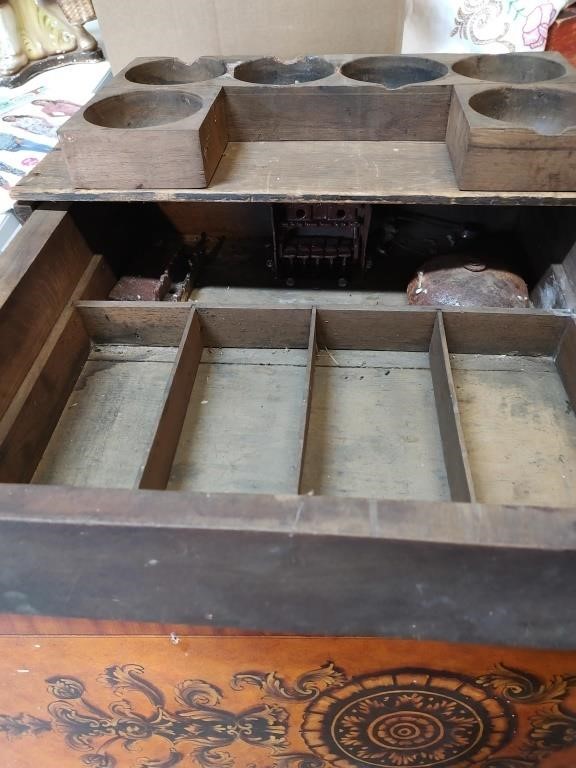 Early Antique Cash Box