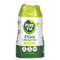 (3) Purevia Stevia Liquid Sweetener 48 mL